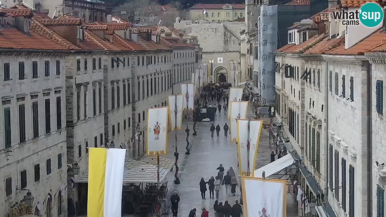 Livecam Dubrovnik Stradun