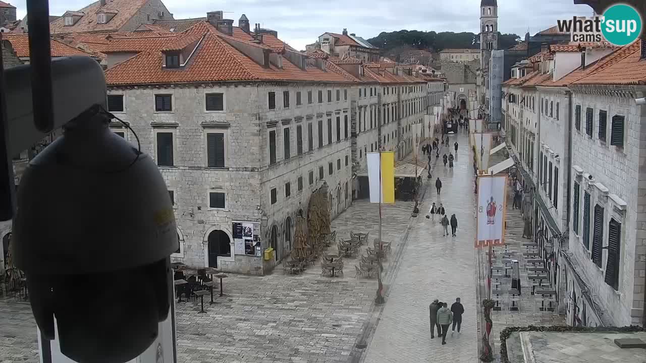 Kamera v živo Dubrovnik Stradun / Placa