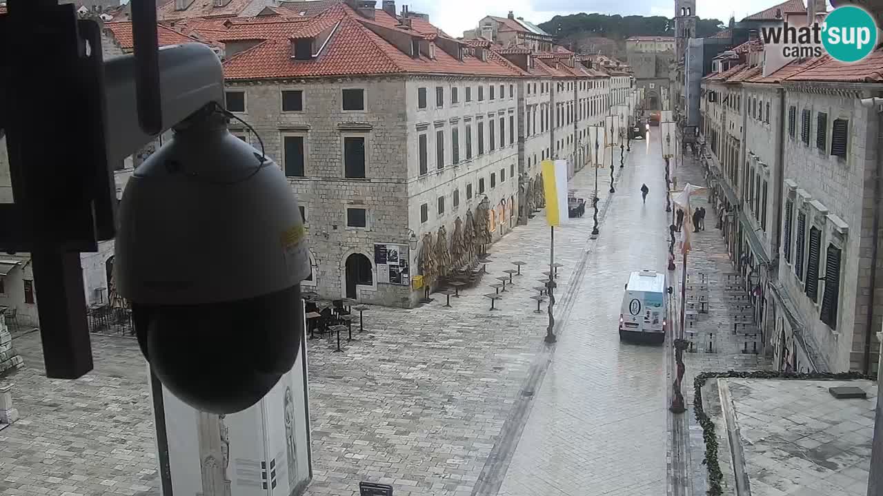 Live Webcam Dubrovnik Stradun