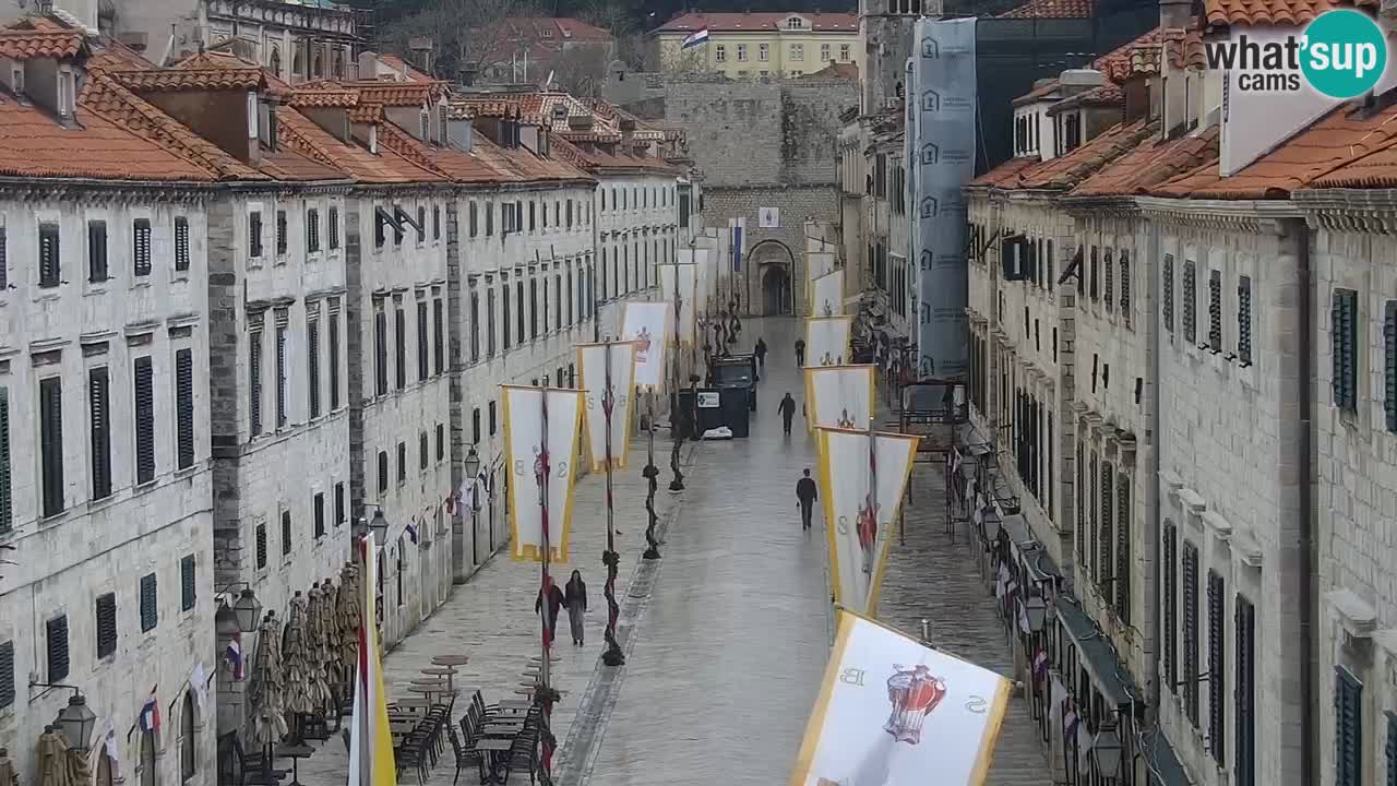 Live Webcam Dubrovnik Stradun