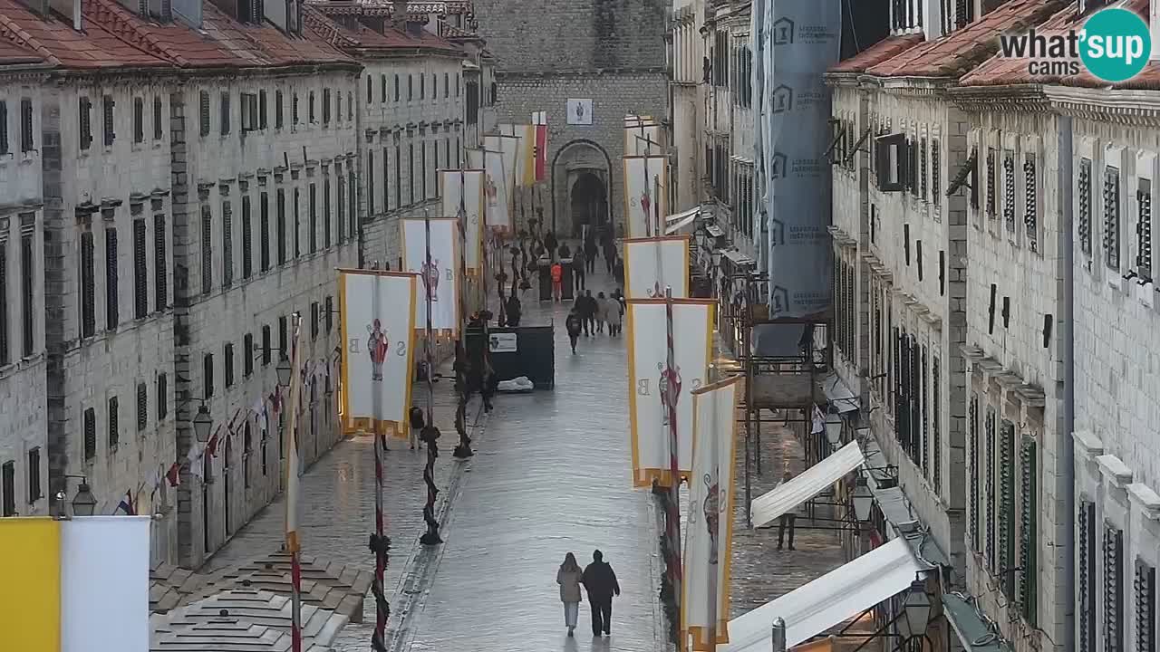 Kamera v živo Dubrovnik Stradun / Placa