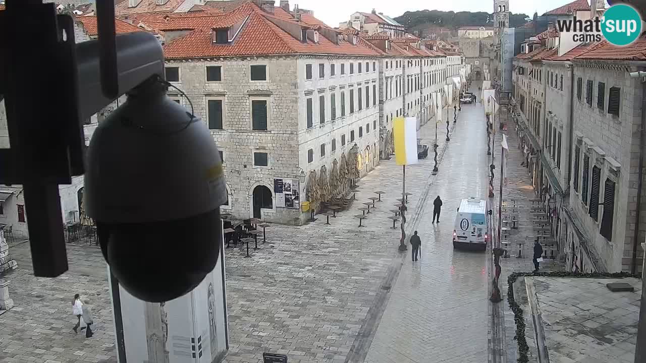 Live Webcam Dubrovnik Stradun