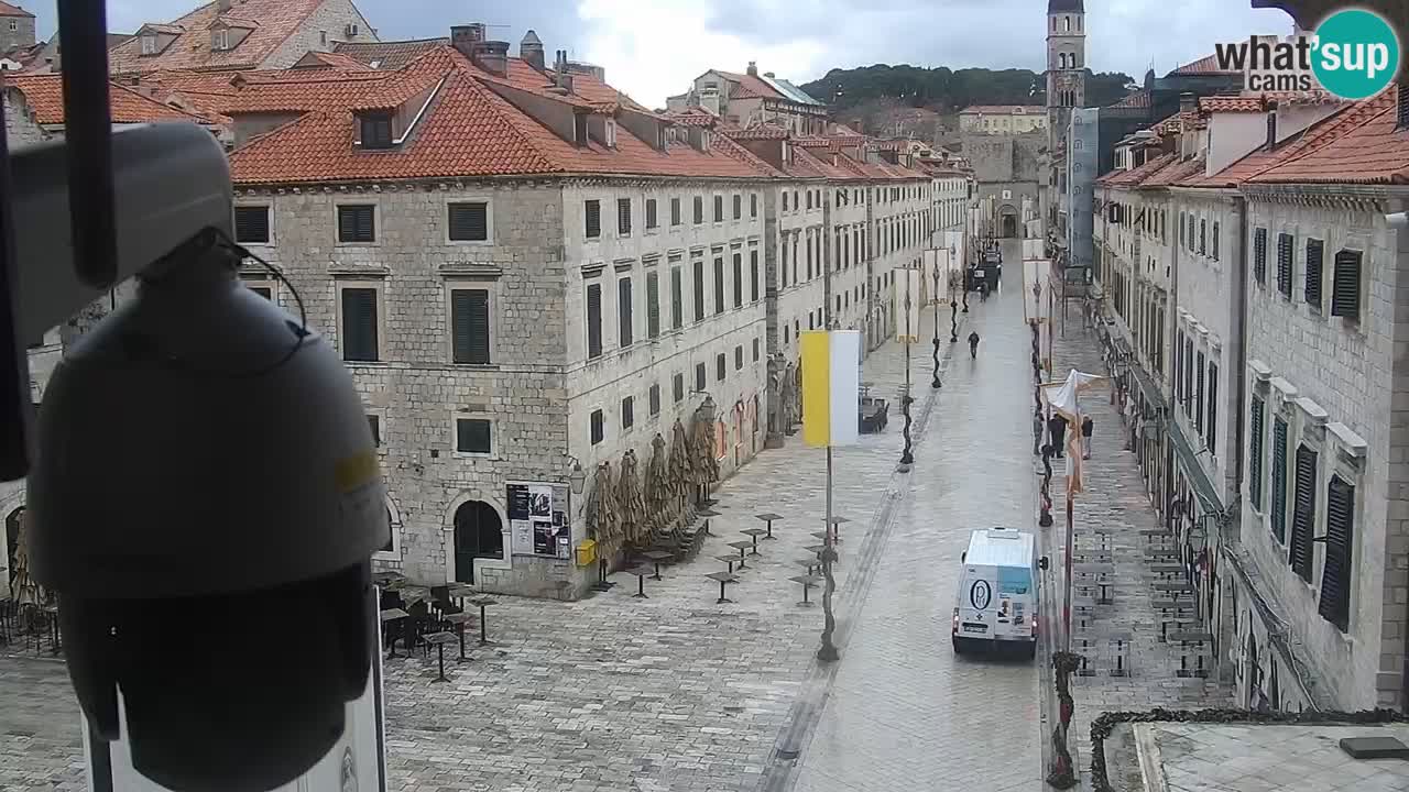 Live Webcam Dubrovnik Stradun