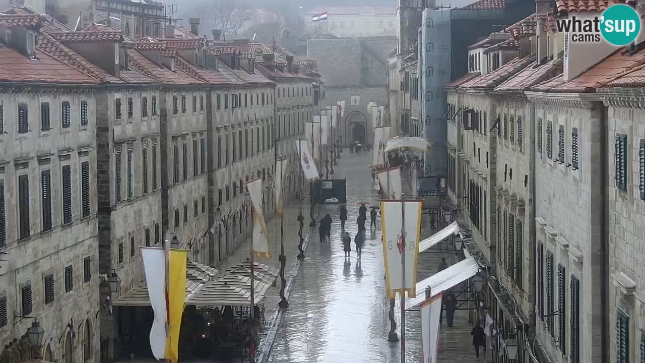 Kamera v živo Dubrovnik Stradun / Placa