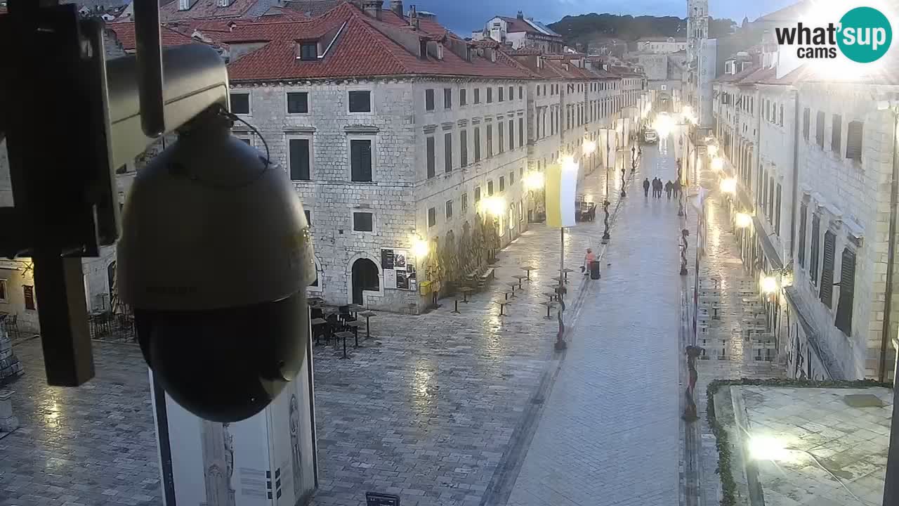 Live Webcam Dubrovnik Stradun