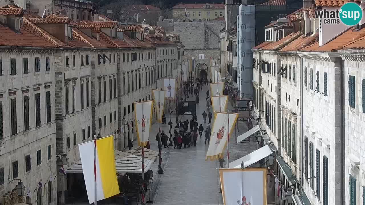 Livecam Dubrovnik Stradun