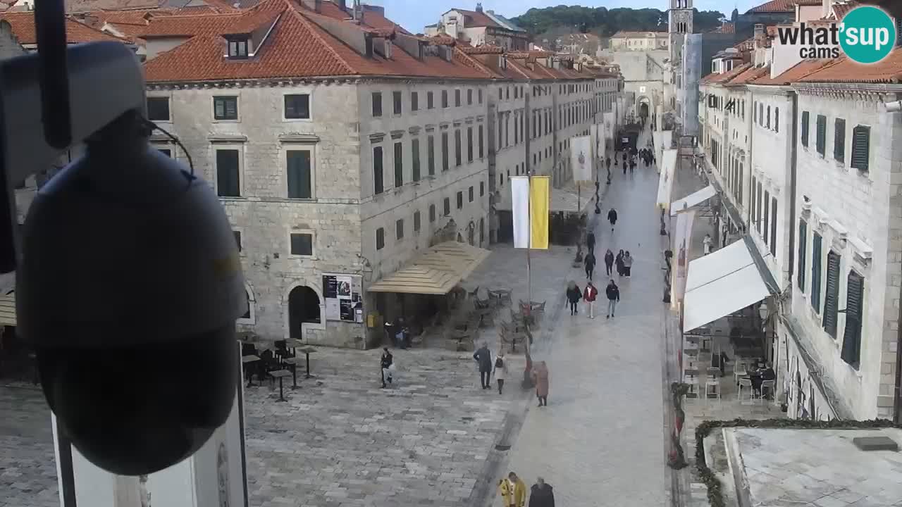 Live Webcam Dubrovnik Stradun