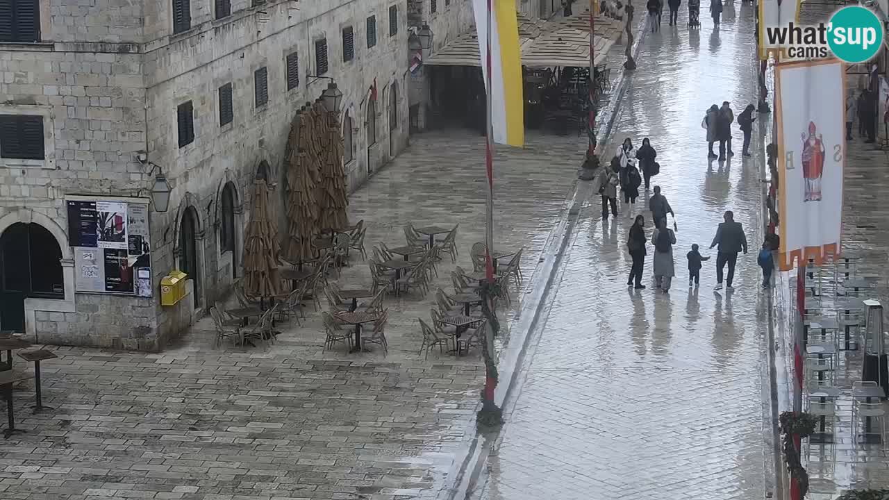 Kamera v živo Dubrovnik Stradun / Placa