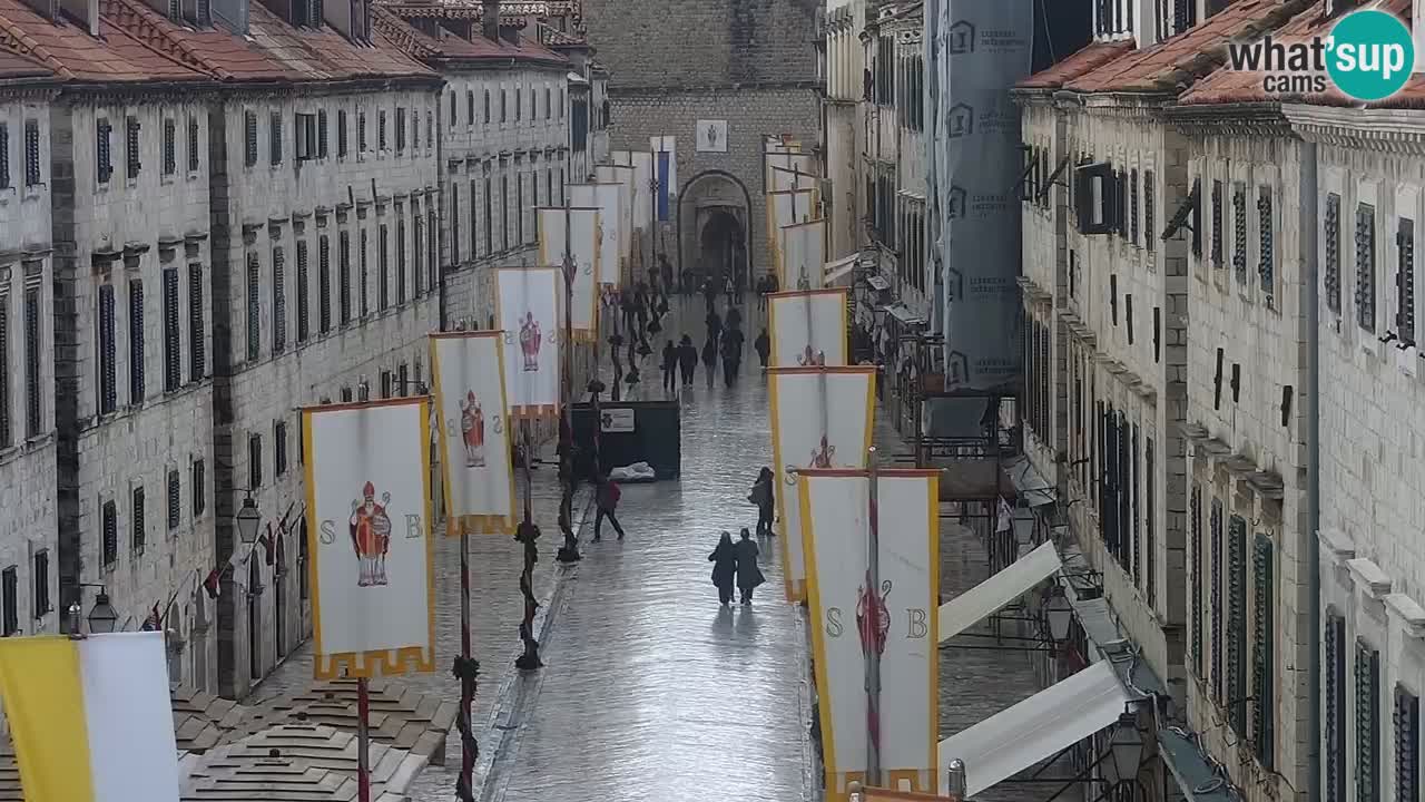 Kamera v živo Dubrovnik Stradun / Placa