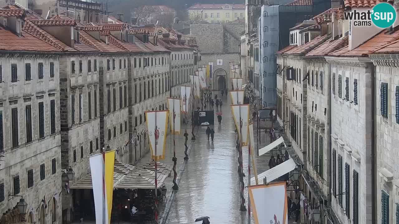 Live Webcam Dubrovnik Stradun