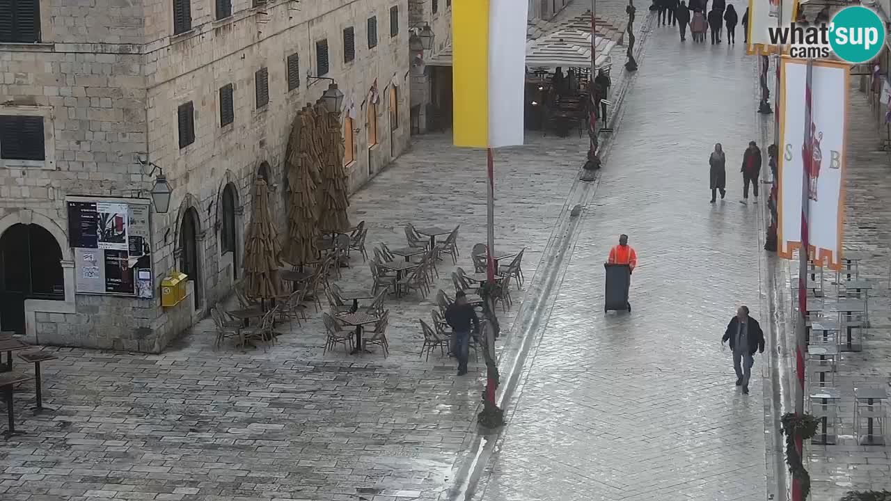 Webcam Ragusa (Dubrovnik) Stradun
