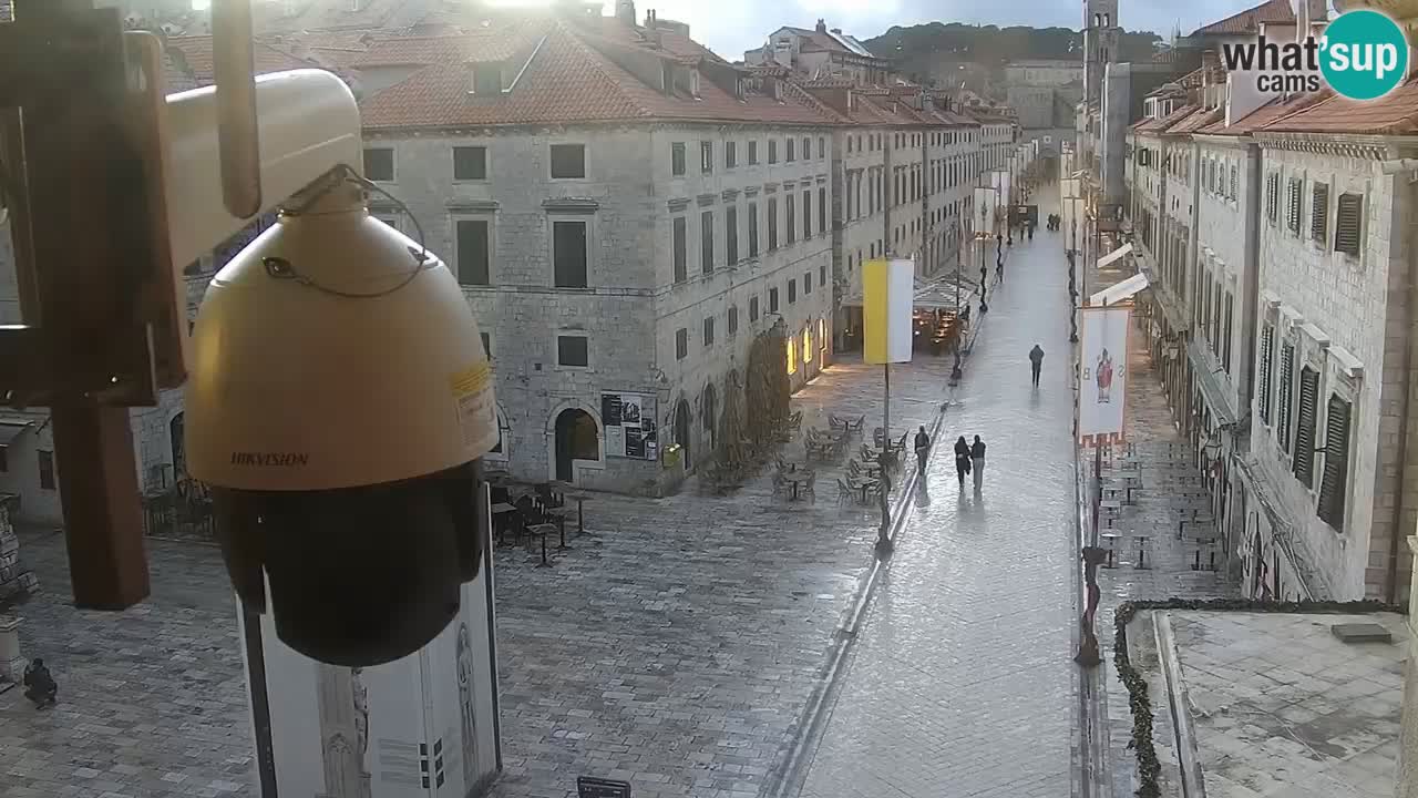 Kamera v živo Dubrovnik Stradun / Placa