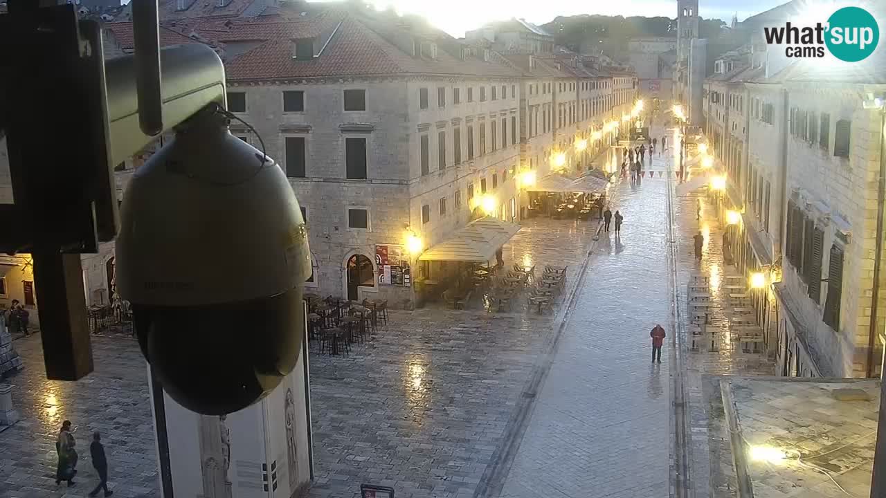 Live Webcam Dubrovnik Stradun
