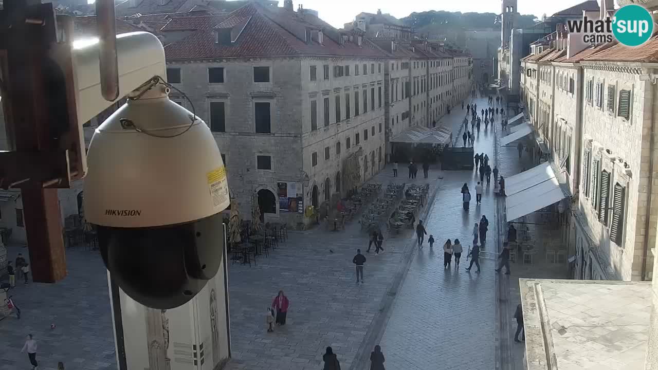 Livecam Dubrovnik Stradun