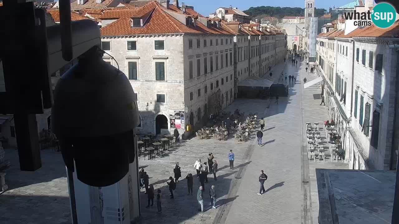 Kamera v živo Dubrovnik Stradun / Placa
