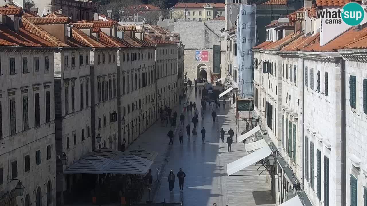 Livecam Dubrovnik Stradun