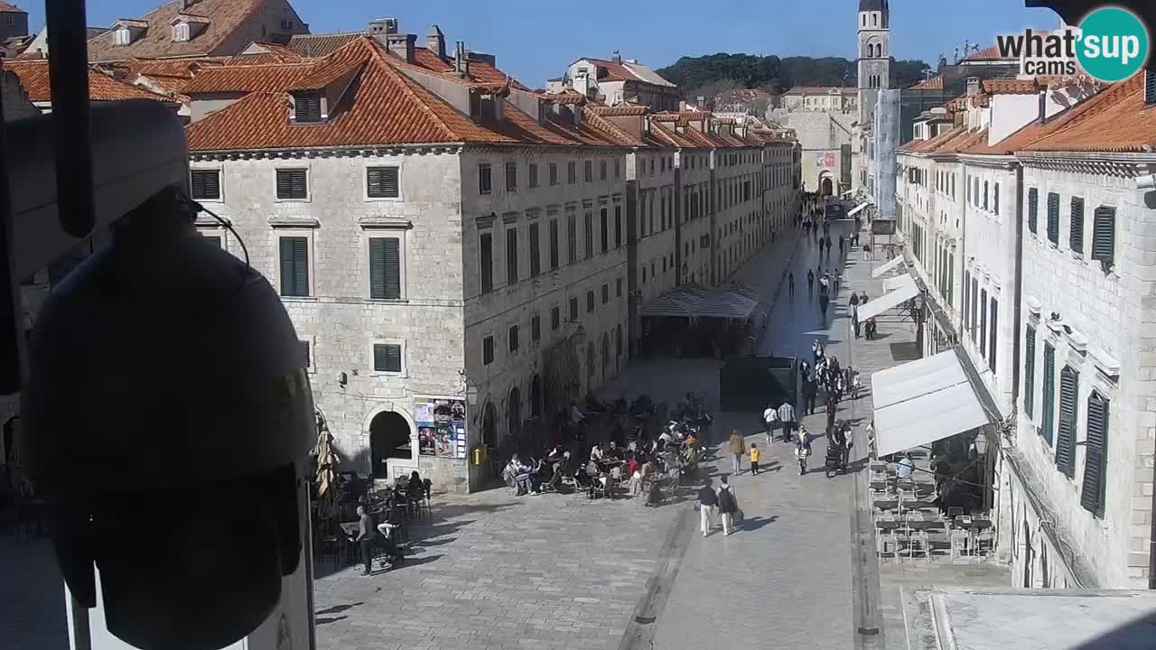 Kamera v živo Dubrovnik Stradun / Placa