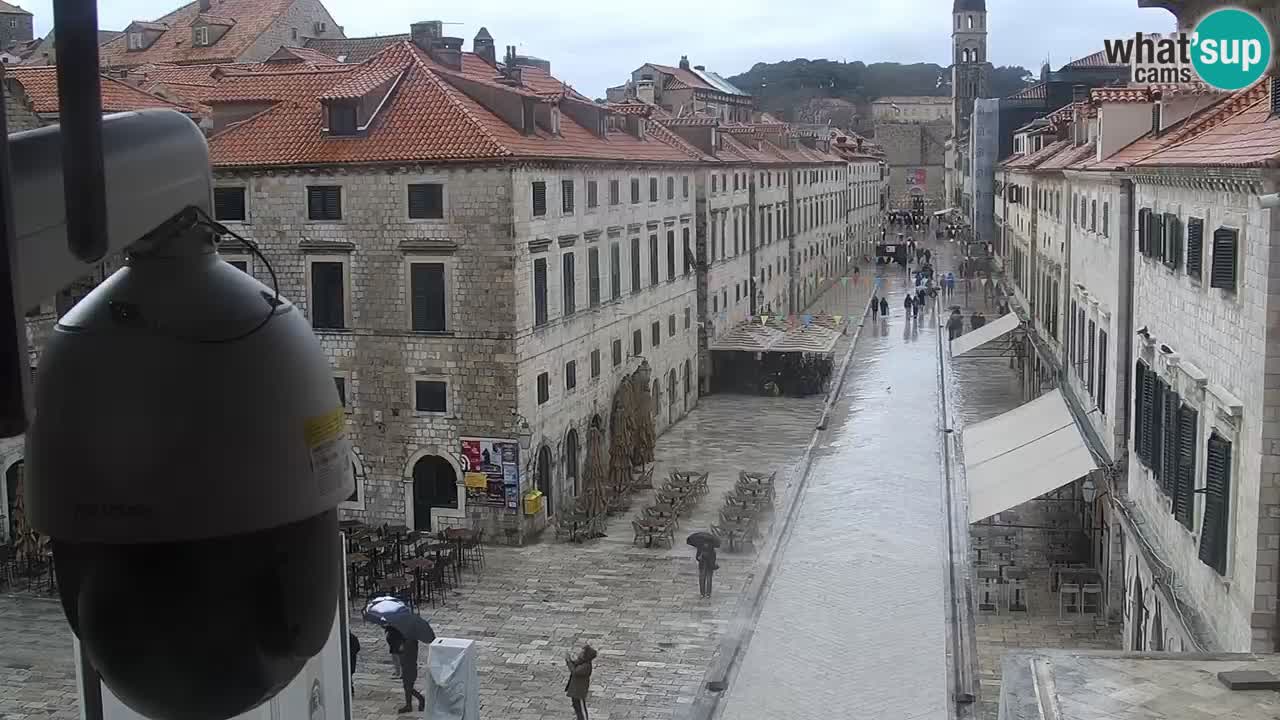 Kamera v živo Dubrovnik Stradun / Placa