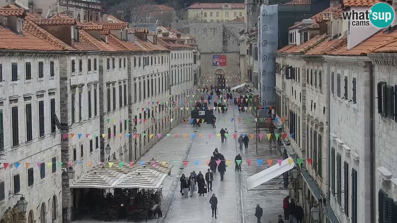 Kamera v živo Dubrovnik Stradun / Placa