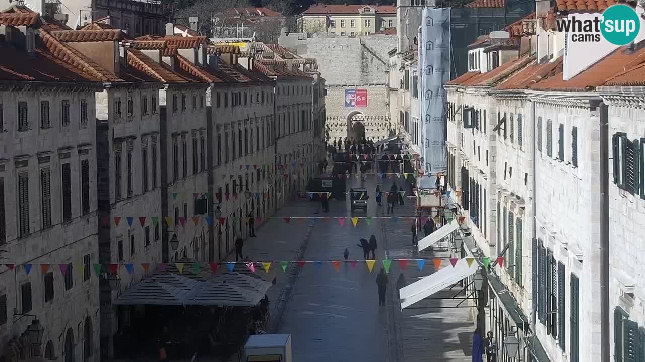 Webcam Ragusa (Dubrovnik) Stradun