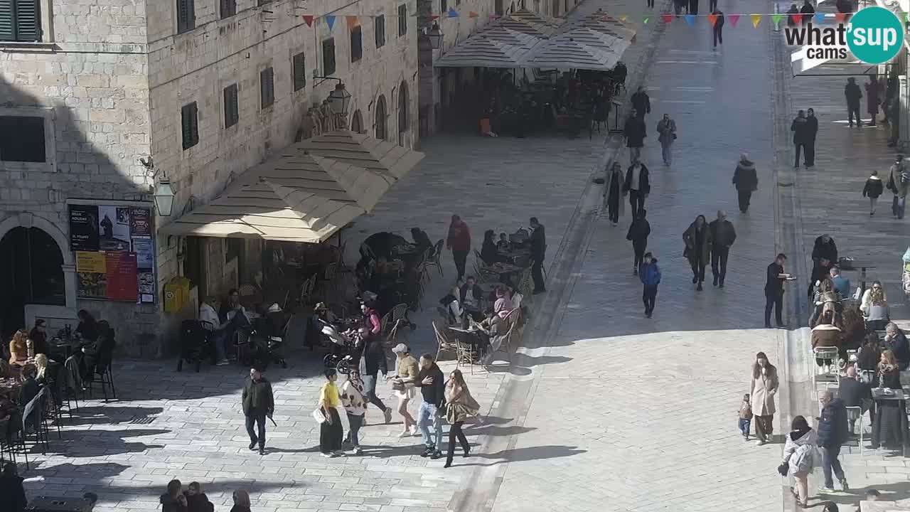 Webcam Ragusa (Dubrovnik) Stradun