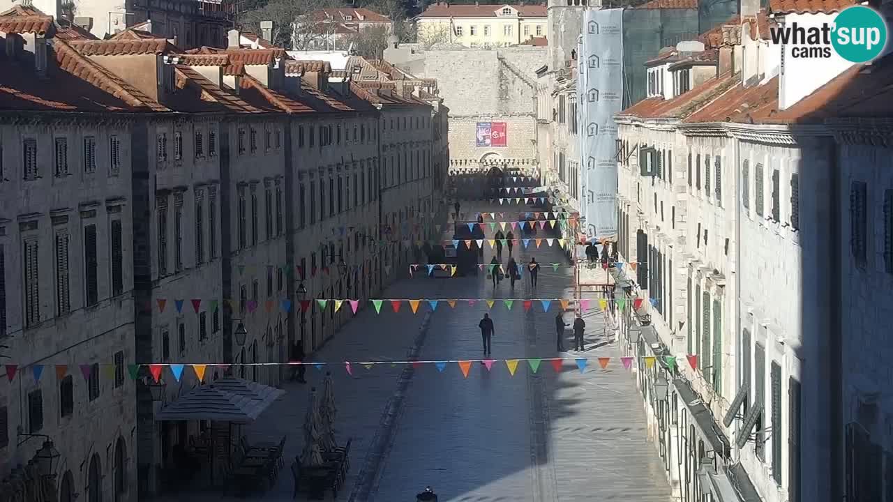 Live Webcam Dubrovnik Stradun
