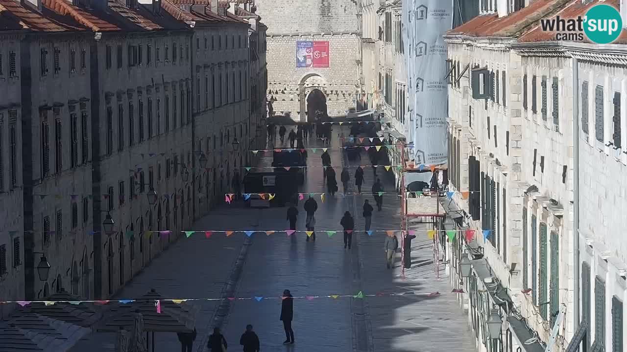 Live Webcam Dubrovnik Stradun