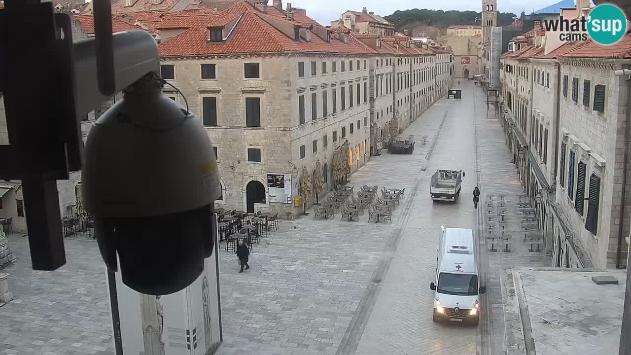 Live Webcam Dubrovnik Stradun