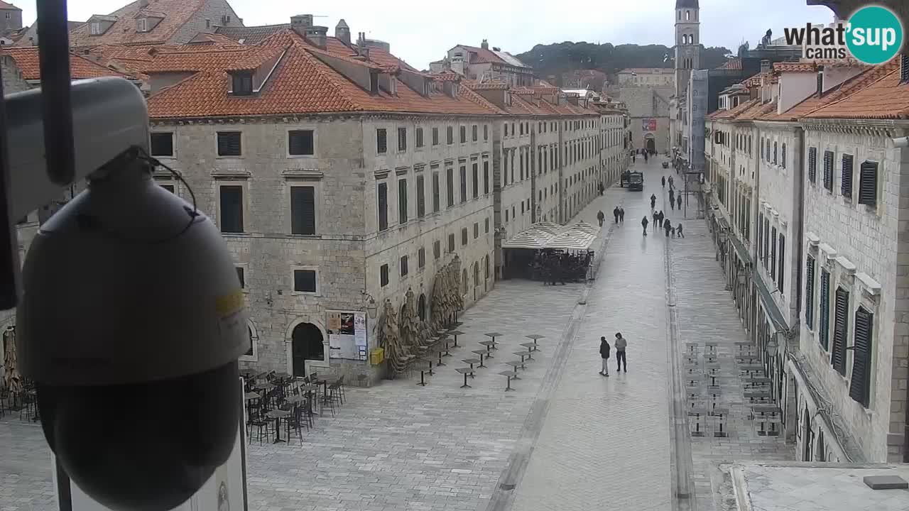 Kamera v živo Dubrovnik Stradun / Placa