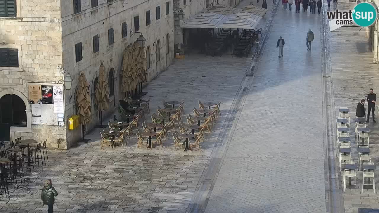 Live Webcam Dubrovnik Stradun