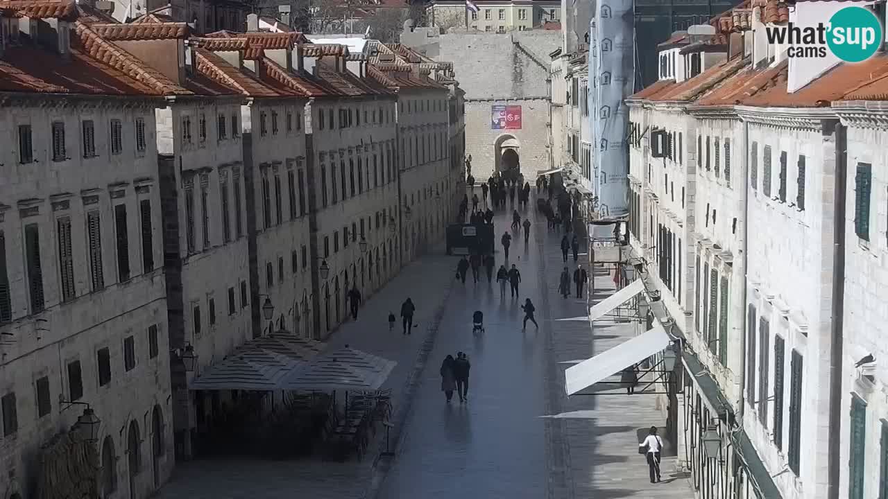 Live Webcam Dubrovnik Stradun
