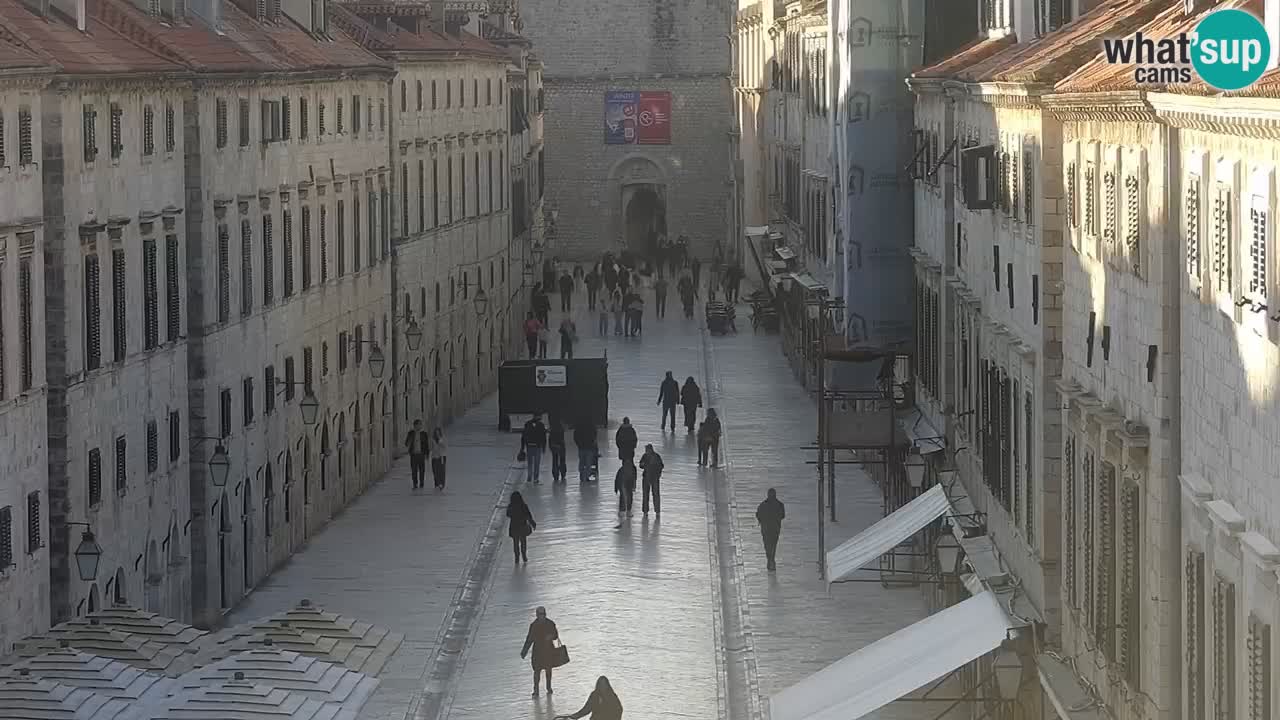 Live Webcam Dubrovnik Stradun