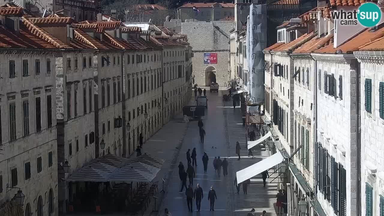 Kamera v živo Dubrovnik Stradun / Placa