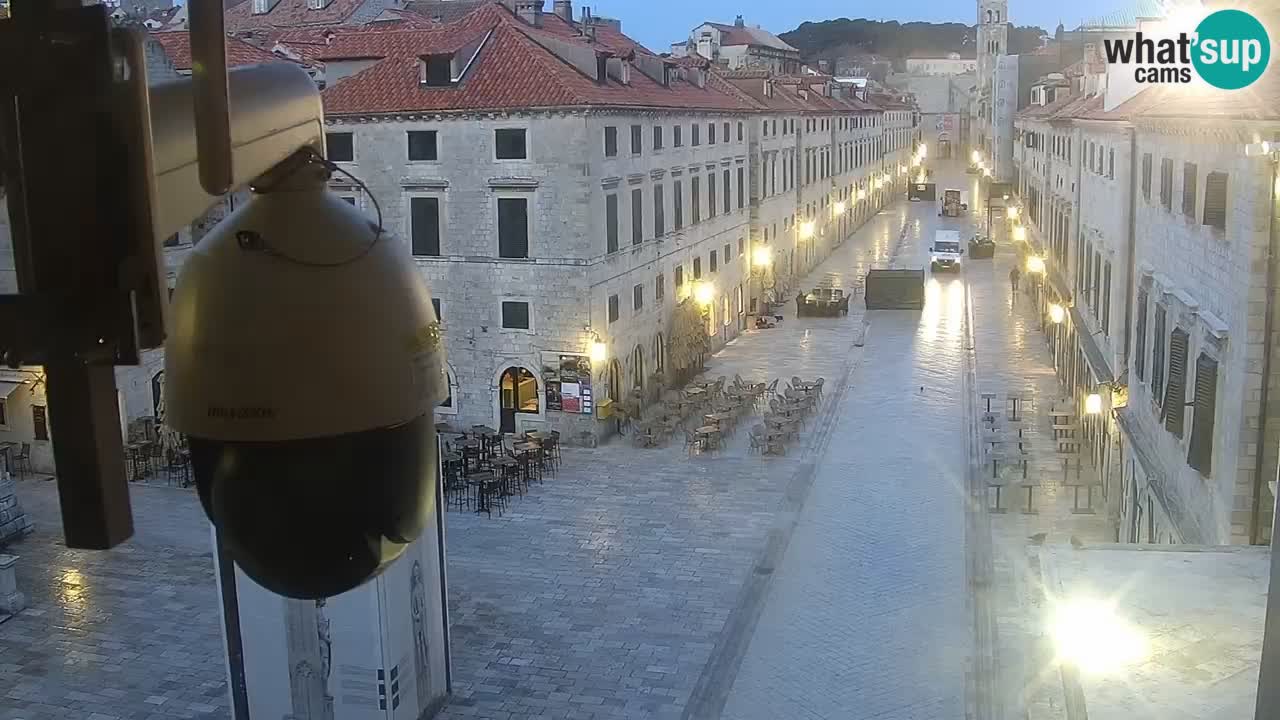 Live Webcam Dubrovnik Stradun