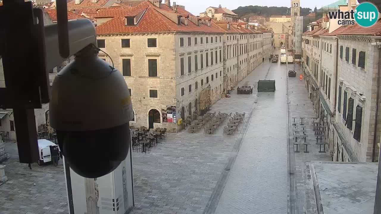 Kamera v živo Dubrovnik Stradun / Placa