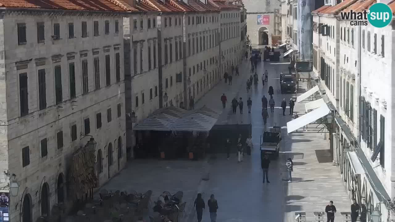 Livecam Dubrovnik Stradun