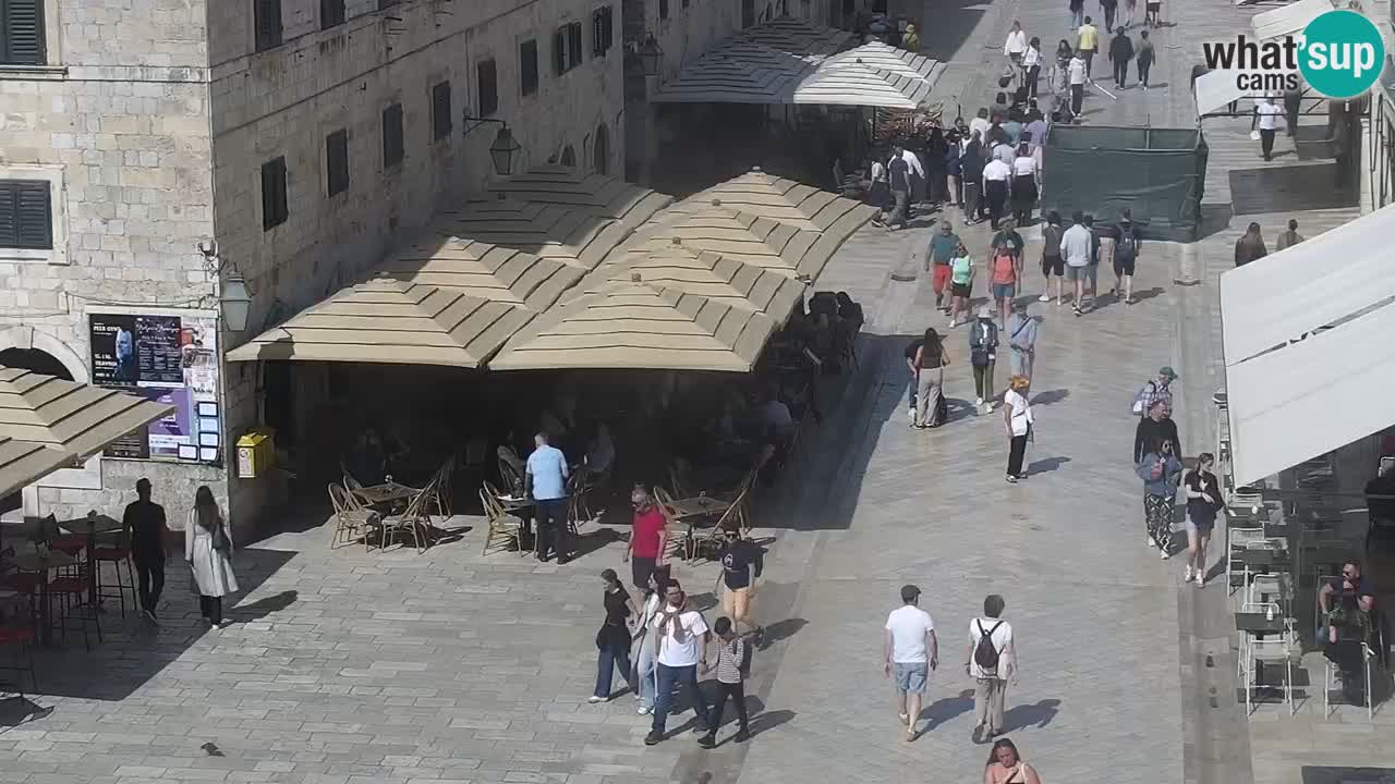 Live Webcam Dubrovnik Stradun