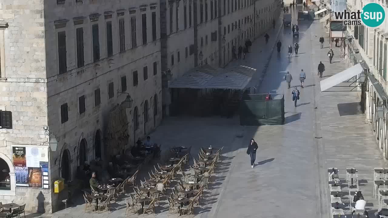 Livecam Dubrovnik Stradun