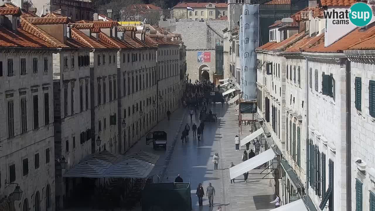 Live Webcam Dubrovnik Stradun