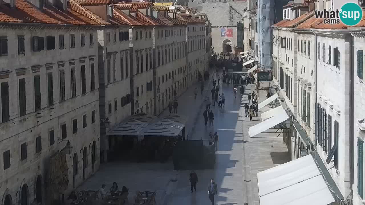 Livecam Dubrovnik Stradun