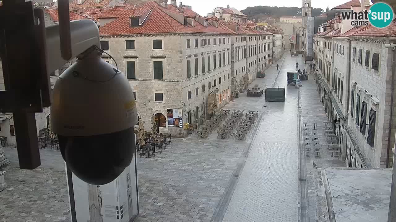 Live Webcam Dubrovnik Stradun