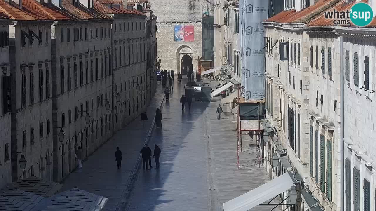 Webcam Ragusa (Dubrovnik) Stradun