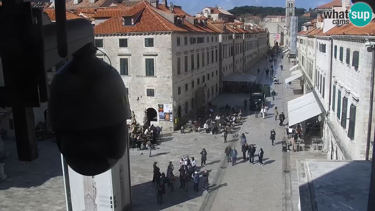Live Webcam Dubrovnik Stradun