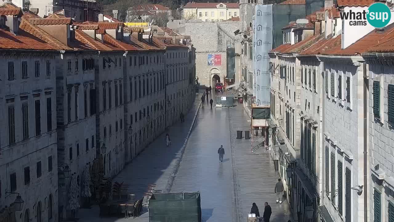 Live Webcam Dubrovnik Stradun
