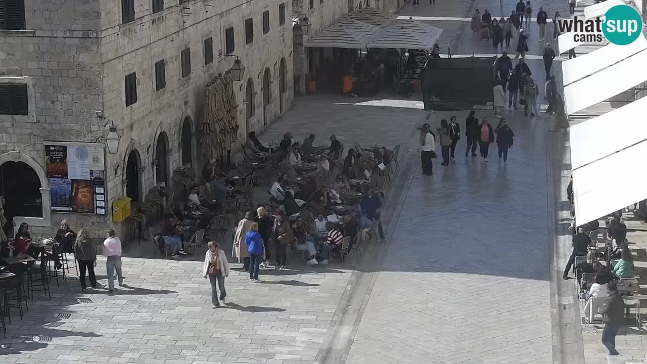 Kamera v živo Dubrovnik Stradun / Placa