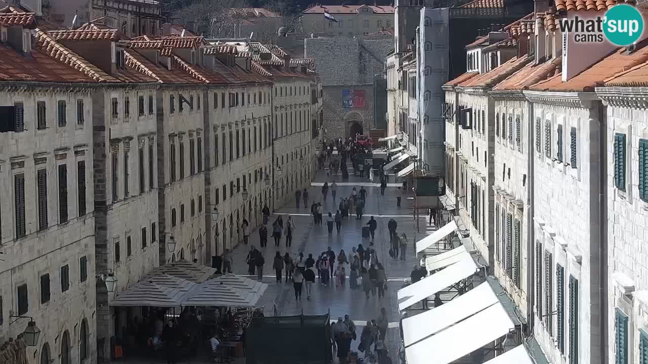 Kamera v živo Dubrovnik Stradun / Placa