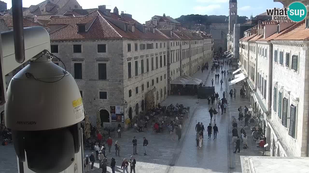 Kamera v živo Dubrovnik Stradun / Placa