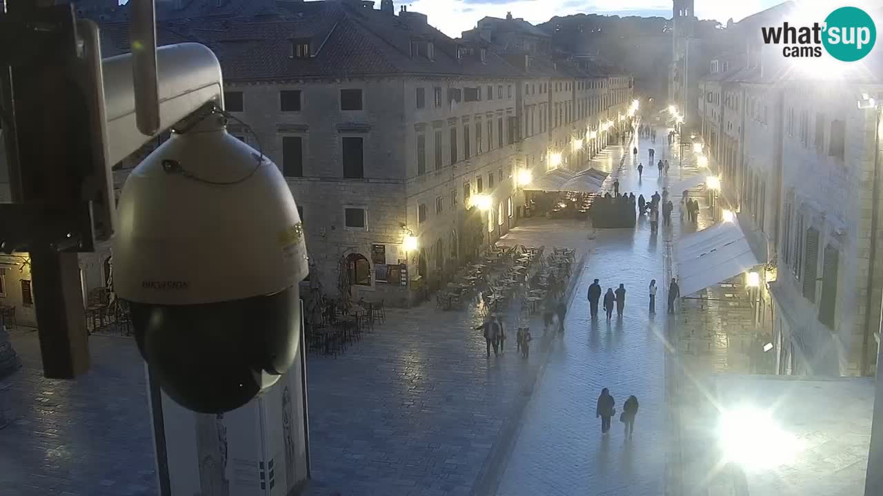 Live Webcam Dubrovnik Stradun
