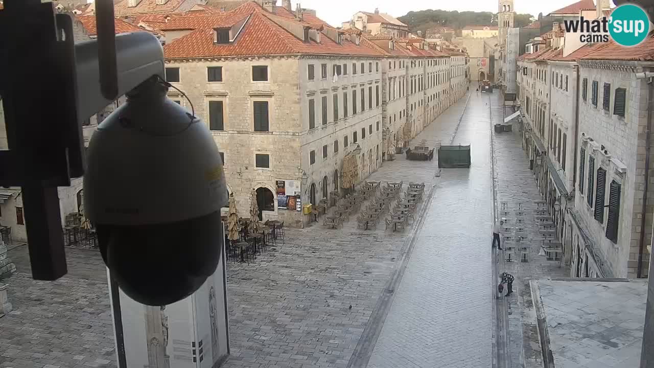 Live Webcam Dubrovnik Stradun