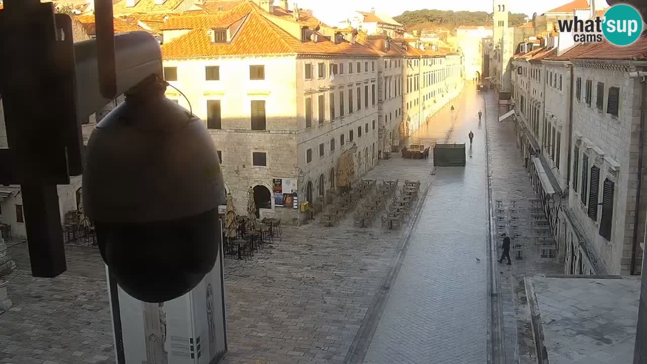 Live Webcam Dubrovnik Stradun